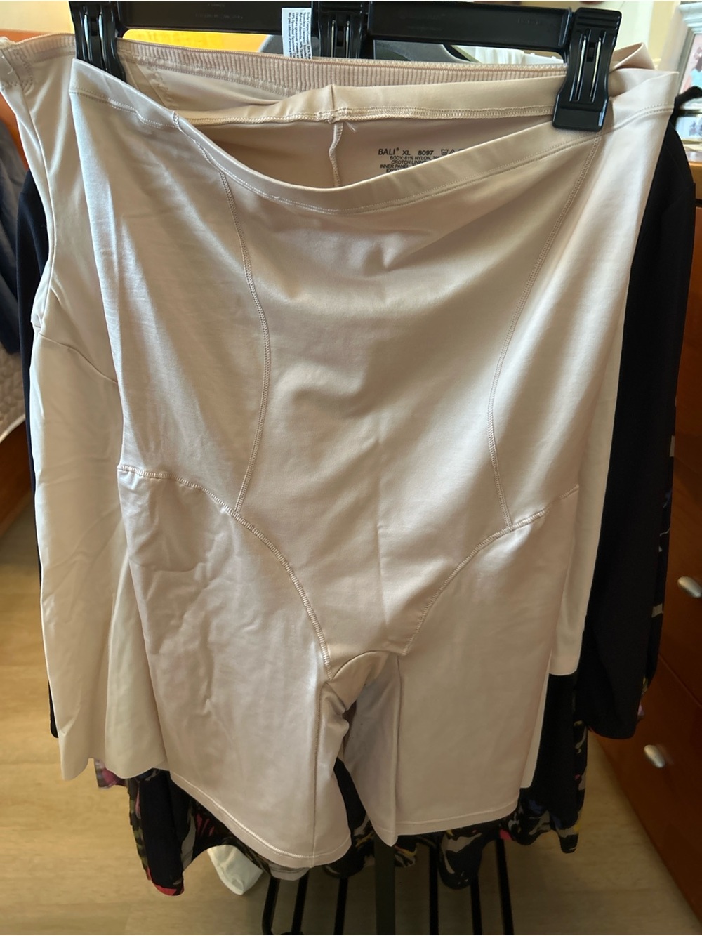 Bali High-Waist Shaping Shorts in Light Nude